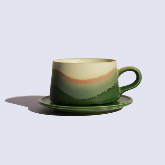 Lexacon Forest Green Handcrafted Cup