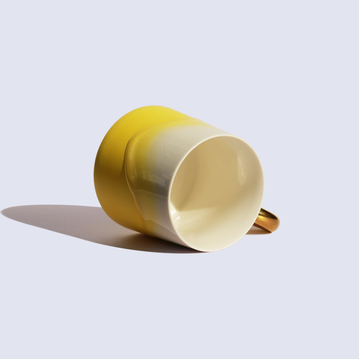 Lexacon Sunshine Yellow Gilded Mug