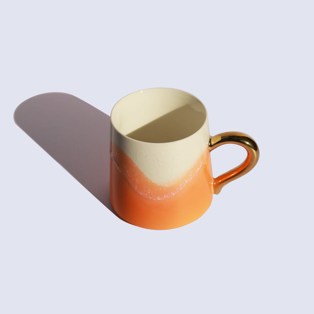 Lexacon Sunset Orange Gilded Mug