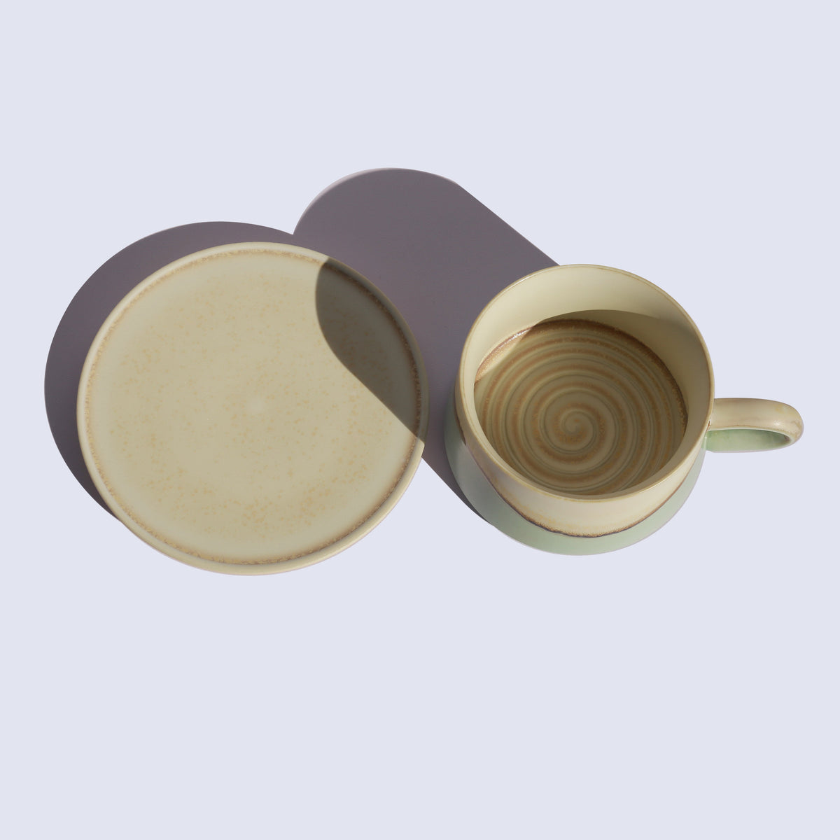 Lexacon Pastel Green Handcrafted Cup