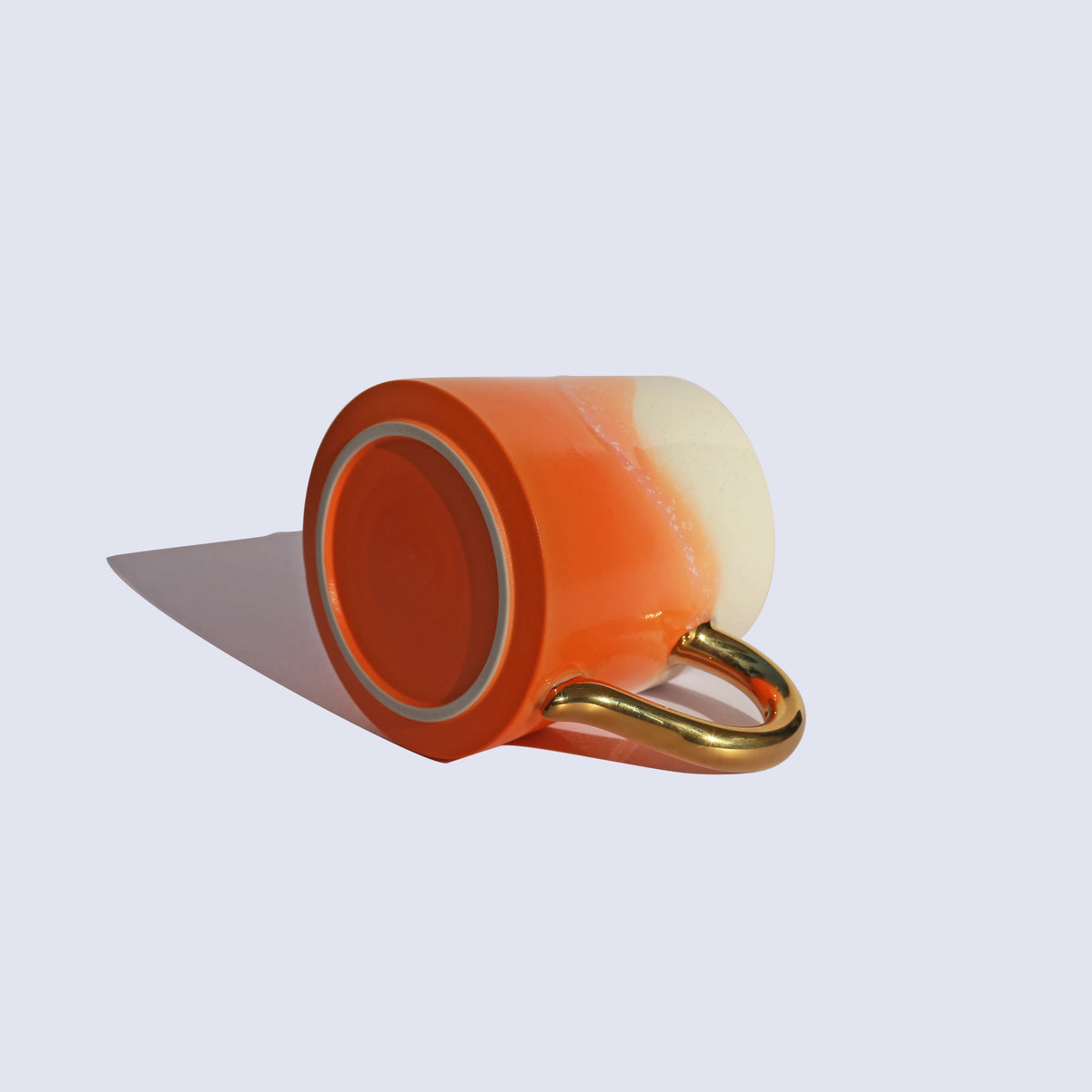 Lexacon Sunset Orange Gilded Mug