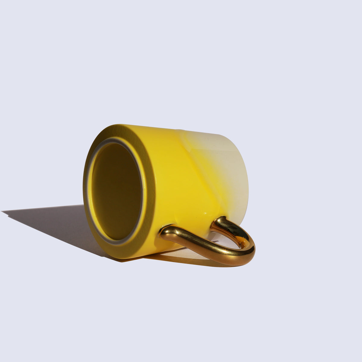 Lexacon Sunshine Yellow Gilded Mug