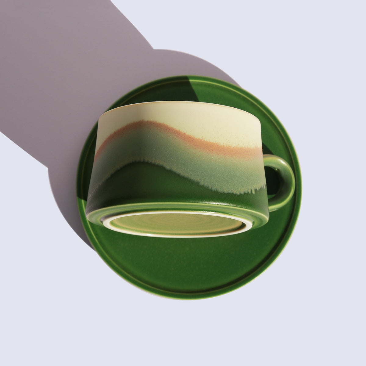 Lexacon Forest Green Handcrafted Cup