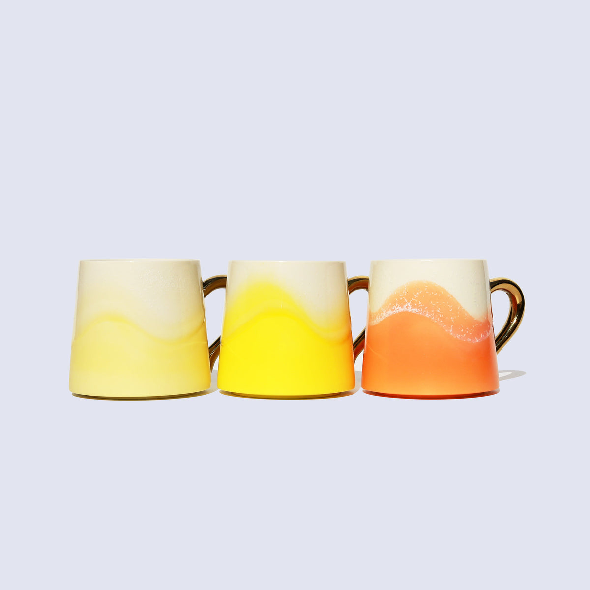 Lexacon Sunset Orange Gilded Mug