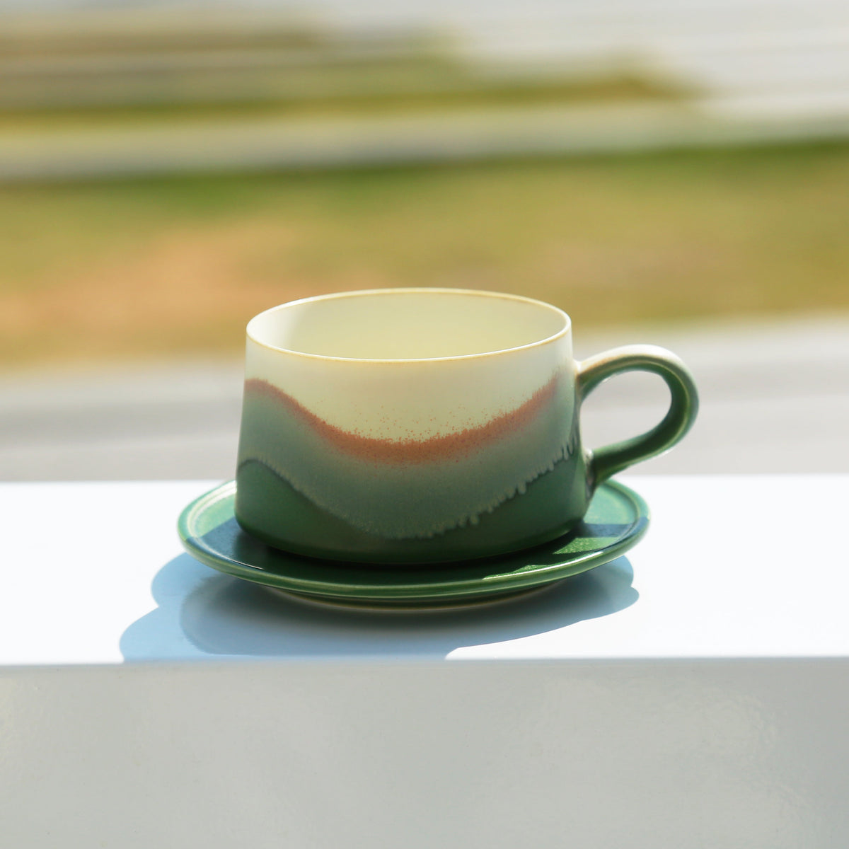 Lexacon Forest Green Handcrafted Cup