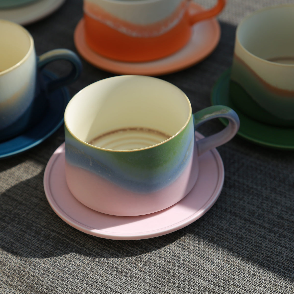 Lexacon Multicolor Handcrafted Cup