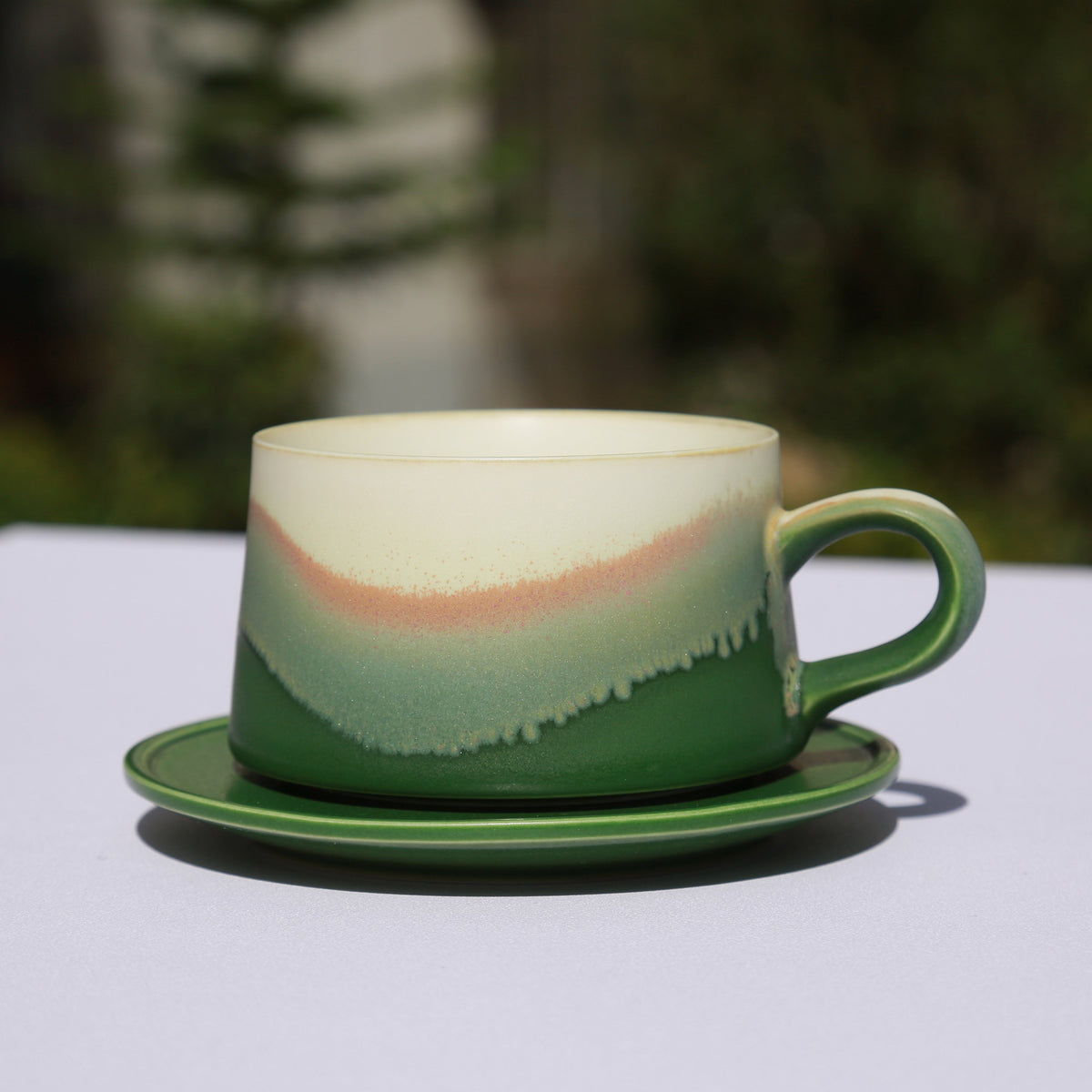 Lexacon Forest Green Handcrafted Cup